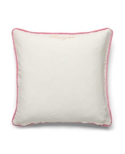 Lexington Tyynynpäällinen luomupuuvillasamettiä, roosa