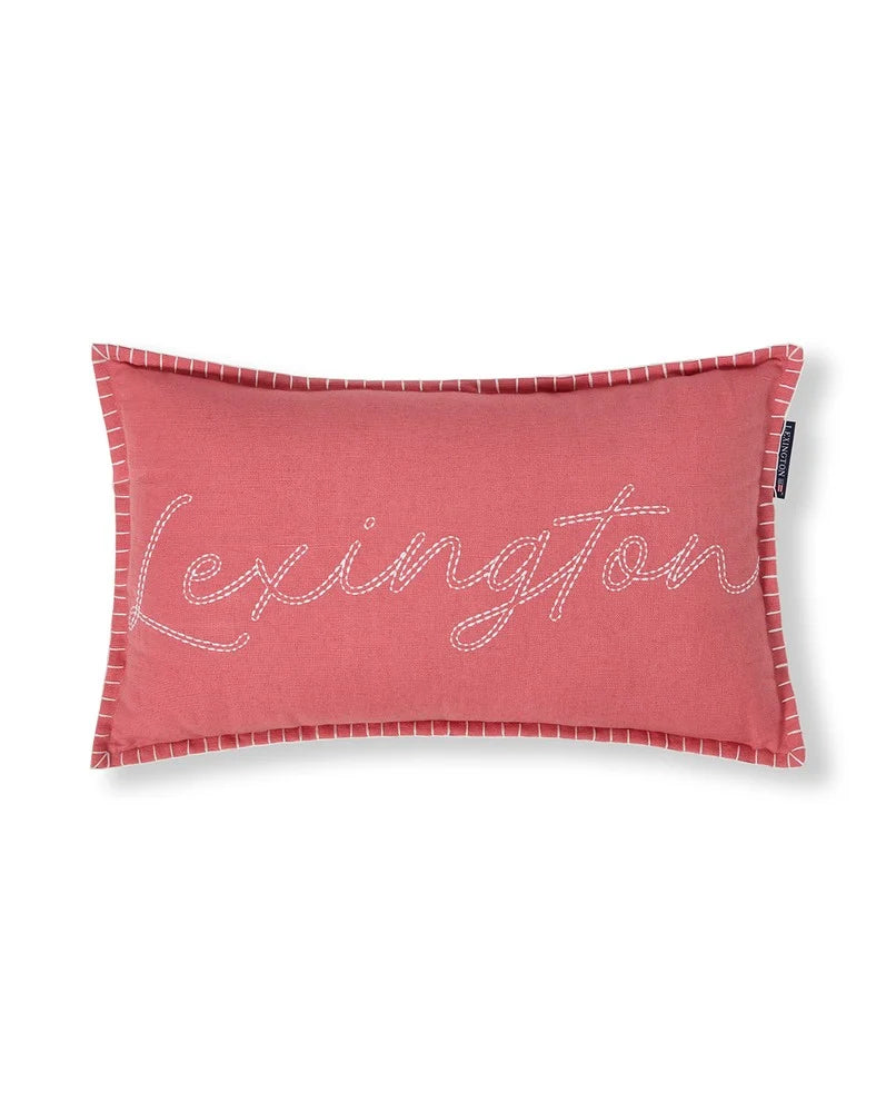 Lexington Logokoristetyyny pellavaa/puuvillaa