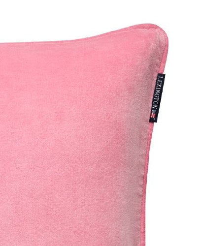 Lexington Tyynynpäällinen luomupuuvillasamettiä, roosa