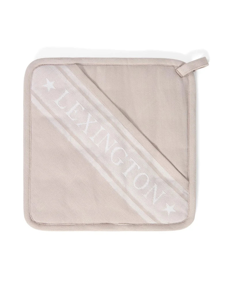 Icons tähtikuvioinen patalappu jakardia, beige/valkoinen